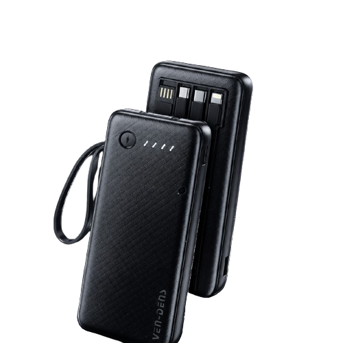 ven dens orginal power bank with 4 cableVen Dens PB058 22.5W fixed 10000 mh