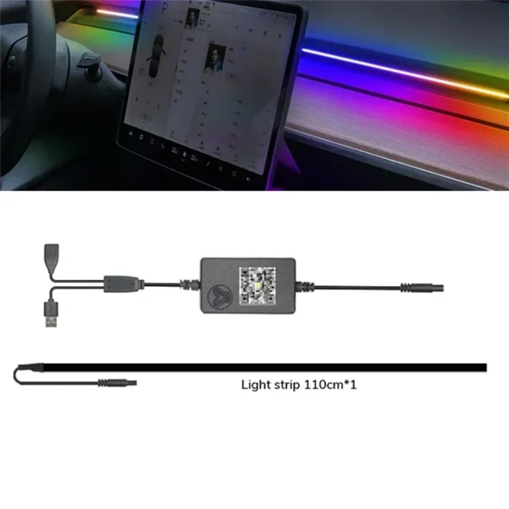 2%20PCS%20Car%20Interior%20RGB%20Neon%20Light%20LED%20Strip%20Center%20Console%20Dashboard%20Wireless%20Charging%20Ambient%20Lamp%20Black%20Plastic%20for%20Model%203%20Y(B)%20-%20Image%207