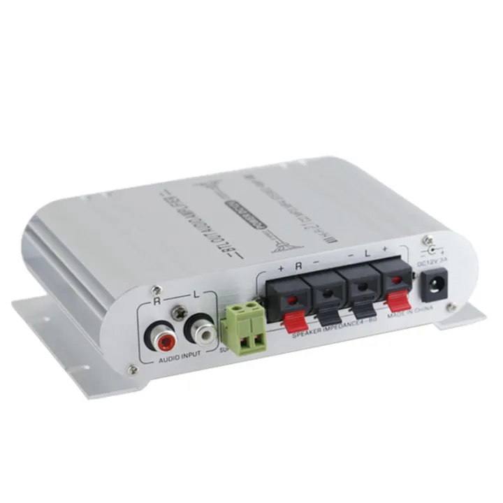 Car%20Stereo%20Amplifier%20Speaker%20Hifi%20Power%202.1%20Channel%20Home%20Subwoofer%20Audio%20Output%2012V%20Audio%20System%20Easy%20to%20Use%20Silver%20-%20Image%207
