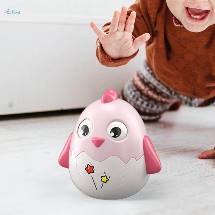 Musical%20Doll%20Toy%20Chicken%20Wobble%20Toy,%20Smooth%20Edges,%20Montessori%20Chick%20Tumbler%20Toy,%20Crawling%20Time%20Wobbling%20for%20Newborn%20Babies%20Infants%200%203%206%209%2012%20Month%20-%20Image%209