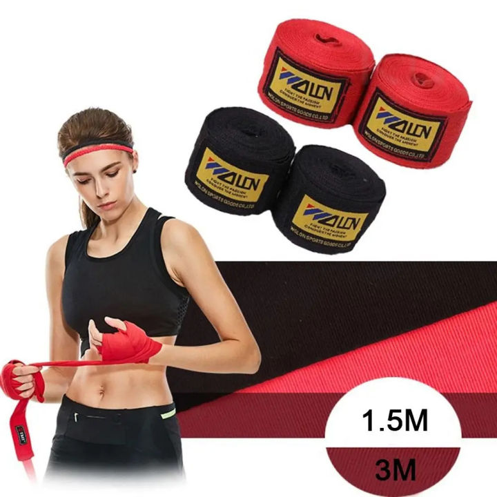 %E3%80%90Xiaofeng%E3%80%91New%202%20Roll%201.5M/3M%20Cotton%20Boxing%20Bandage%20port%20Kick%20MMA%20Hand%20Glove%20Wrap%20Belt%20Boxing%20port%20Wrap%20Bandage%20-%20Image%203
