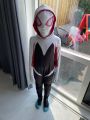 3D Kids Women Spider Gwen Costume Gwendolyn Maxine Stacy Zentai Suit Spidergirl Cosplay Halloween Costumes For Girls. 