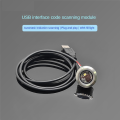 GM861 USB Interface 1D/2D Bar Code QR Code Barcode Scanner Module Stainless Steel Thread with Fill Light Easy to Use.