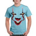 Joker T-Shirt For Men Half Sleave Solid White Graphic Printed Funny Typography Casual Round Neck. Sports & Gym Wear Tshirt For Attitude Boys - T Shirt For Man.