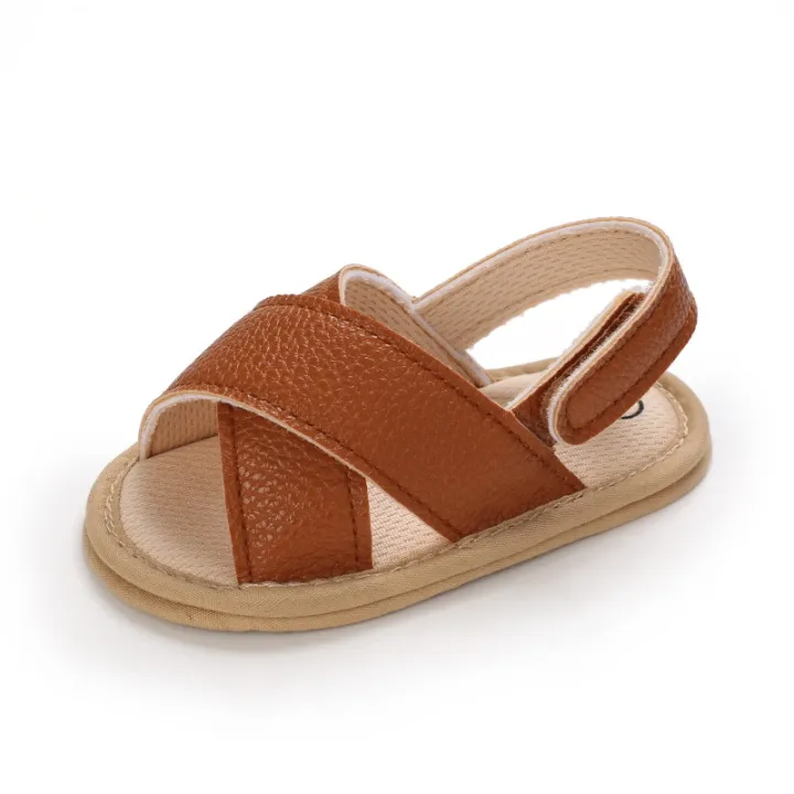 Fashion%20Simple%20Boys%20Girls%20Non-Slip%20Sandals%20Solid%20Cross%20Strap%20Kids%20Sandals%20Summer%20Soft%20Bottom%20Kids%20Flat%20Shoes%20-%20Image%206