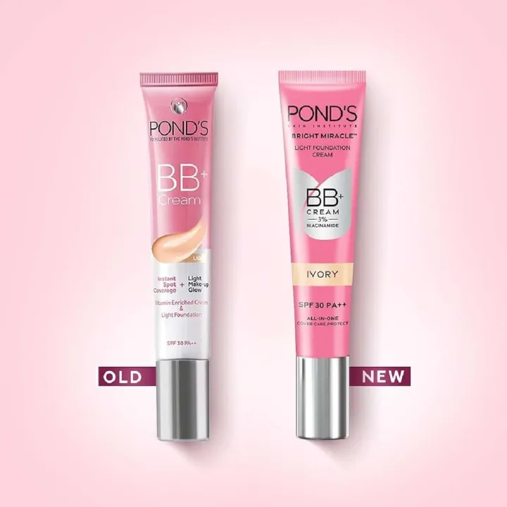 POND'S%20Bright%20Miracle%20BB+%20Cream%20Ivory%20Lightweight%20Foundation%20Cream%2018g%20-%20Image%207