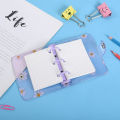 Mini 3 Hole Daisy Binder Note Planner Organizer Notebook Journal Diary Ring SEVICH.