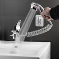 Bathroom Faucet Extender External Shower Head Washbasin Tap Water Divider Flexible Small Nozzle Set for Hair Wash. 