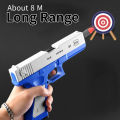 Upgrade Shell Throwing Toys Gun Ejection G17 Handgun Soft Darts Airsoft For Boys Outdoor Sports Gift. 