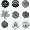 1PCs car wheel center hubcap hub cap emblem for Toyota RAV4 Altis Camry Yaris vois Carola Hilux Innova Hiace Fortuner (2-62mm). 
