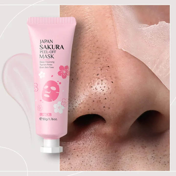Laikou Japan Sakura Peel off Mask Beauty Facial Treatment 50 G