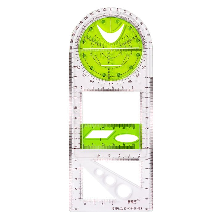 Rotatable%20Fast%20Drawing%20Template%20Ruler%20Art%20Design%20Construction%20Architect%20Stereo%20Geometry%20Ellipse%20Drafting%20Measuring%20Scale%20Ruler%20-%20Image%207