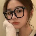 Plain Square Large Frame Anti Blue-Ray Glasses Wholesale New Goggles M Nail Plain Glasses with Myopia Glasses Frame Glasses Frame. 