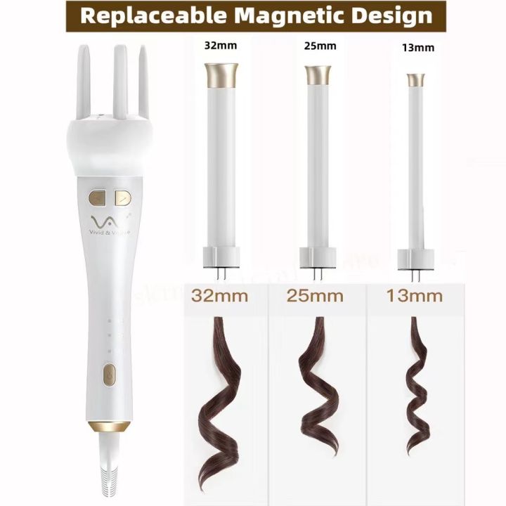 Vivid%20Vogue%202%203%204Gen%20Automatic%20Hair%20Curler%20Ceramic%20Curling%20Iron%2013mm%2028mm%2032mm%20-%20Image%206