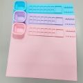 Silicone Silicone Craft Mat Durable Fast Drying 14 Grids Oil Painting Sheet Washable Craft Mat With Cleaning Cup Painting.