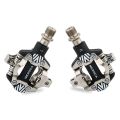 MEROCA Sealed Bearing Mtb Bike Pedals Bicycle Self-Locking Pedals with Clips Doubleside Clipless Pedal Spd Ultralight Bicycle Parts. 