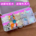 Internet Celebrity Colorful Mermaid Dragon Girl Merman Makeup Bright Scales Face Pasters Sequin Ancient Han Chinese Clothing Accessories Sequin. 