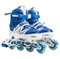 Inline roller skates shoes Blue & White -1 Pair- Size (39-42). 