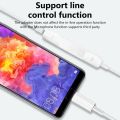 USB Type C To 3.5MM Jack Adapter Cable For iphone 15 Pro Max Android Music Call Line Control DAC USB C 3.5 MM Earphones Adapter.