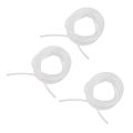 Translucent tube-3 x Silicone Tubing-Translucent. 