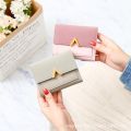 New Small Wallet Female Short Korean Version Of The Student Cute Mini Fashion Wallet Coollan Bag Wallet Imported From China. 