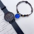Men's watch zodiac sign luminous male and female Internet celebrity students Korean version about junior high school trend children's luminous s with the same model. 
