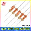 33K ohm Resistor (100 Pcs). 