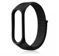 Mi Band 3, 4, 5, 6 Nylon Fabric Sport Strap with Hook-and-Loop Fastener, Comfortable Silicone Wristband for Daily Wear.