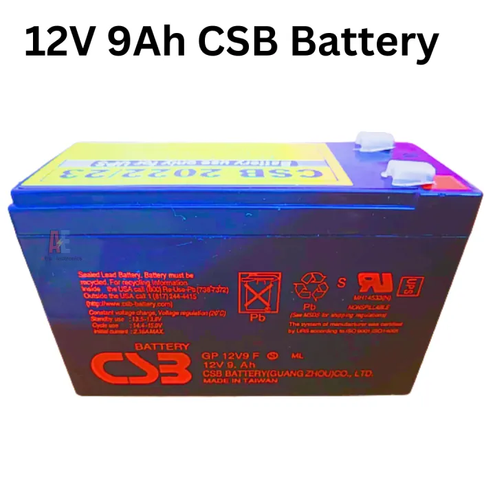 12V%209Ah%20Battery%20CSB%20/%20CSB%2012V%209Ah%20Battery%20Lead%20Acid%20Battery-Recycelling%20Lead%20Acid%20Battery%20-%20Image%204