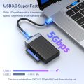 【Happy childhood memories】(New) USB 3.0 USB C card reader 4 in 1 Memory smart card reader SD TF CF Ms Compact Flash card adapter 15cm cable for laptop.