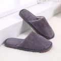 Winter Slipper Men Women Home Slippers Non-slip Portable Travel Sandals Coral Fleece Soft Warm Flip Flops standby. 