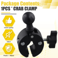 Bicycle Universal Crab Clamp forGoPro Sports Camera forHandlebar Clamp Riding Bracker.