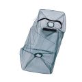 Fish Trap Net Fishing Gear Crab Prawn Shrimp Crayfish Lobster Crawdad Foldable.