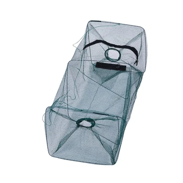 Fish%20Trap%20Net%20Fishing%20Gear%20Crab%20Prawn%20Shrimp%20Crayfish%20Lobster%20Crawdad%20Foldable%20-%20Image%203