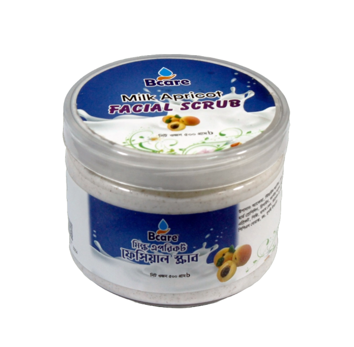 Bcare Facial Scrub -500 ml (Milk, Mango, Gold)