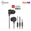 UiiSii HM13 Wired Noise Cancelling Dynamic Heavy Bass Music Metal In-ear with Mic Earphone. 