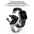 2-in-1 Watch Headset Smartwatch Earbuds Combo 2-in-1 Watch Headset Bluetooth Earbuds Watch Wireless Headset Watch Smart Earbuds Timepiece. 