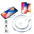 15W Universal Qi Wireless Charging Pad Charger Pad Mat Dock Receiver. 