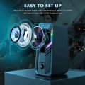 Computer Speakers 2.0 Stereo Volume Control with Rgb Lights USB Powered Gaming Speakers for Desktop/Phone/. 