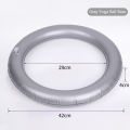 Gym Yoga Ball Base Non-slip Explosion-proof PVC Pilates Round Exercise Thicken Stable Balance Fixed Ring For 45-75cm Yoga Ball Vnce Lncei.