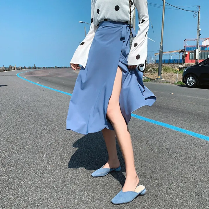 Spring%20Summer%20Autumn%20Beach%20Skirt%20Women%2011%20Colors%20High%20Waist%20Side%20Tie%20Casual%20Wrap%20Skirt%20Female%20Solid%20Elegant%20Midi%20Skirt%20Clothes%20-%20Image%204