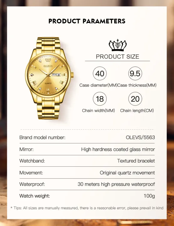 Olevs%205563%20Golden%20Stainless%20Steel%20Analog%20Wrist%20Watch%20For%20Men%20-%20Image%204