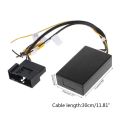 RGB to (RCA) AV CVBS Signal Converter Decoder Box Adapter for Factory Rear View Camera Tiguan Golf 6 Passat CC. 