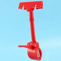 Merchandise Retail Sign Card Price Tag Pop Display Holder Clip Clamp Red.