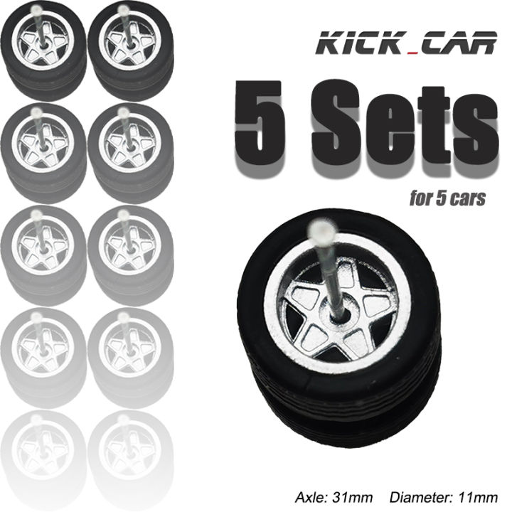 1/64%20Wheels%20with%20Rubber%20Tires%20for%201:64%20Toy%20Car%20Model%20Diecast%20Cars%20Miniature%20Parts%20Modified%20for%20Hotwheels%20(5%20sets%20for%205%20Cars)%20-%20Image%206