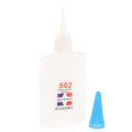 1pc 502 Super Glue Instant Quick Dry Cyanoacrylate Strong Adhesive Quick Bond Leather Rubber Metal Office Supplies Fast Glue MuXiaRe. 