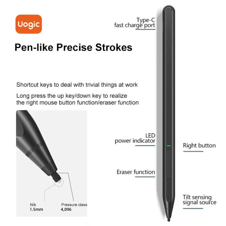 Uogic%20Palm%20Rejection%204096%20Pressure%20Stylus%20Pen%20For%20Lenovo%20Xiaoxin%20Pad%20Pro%20P11%20Pro%202021/2020%20(Not%20For%20Pad%20Pro%202022/P11/P11%20Plus)%20-%20Image%208