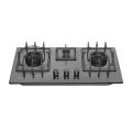 Rizco Gas Burner RGB BIH BL 03 NG Stainless Steel Black. 