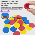 1pc Kids Soft Flying Disc  Gun Toy Foam Disc Launcher Flying Disc Handheld Launcher  Indoor Game Outdoor Backyard Toy For Boys And Girls Birthday Gift. 