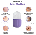 Ice Roller Face Massager for Brightening Complexion and Shrinking Pores. 